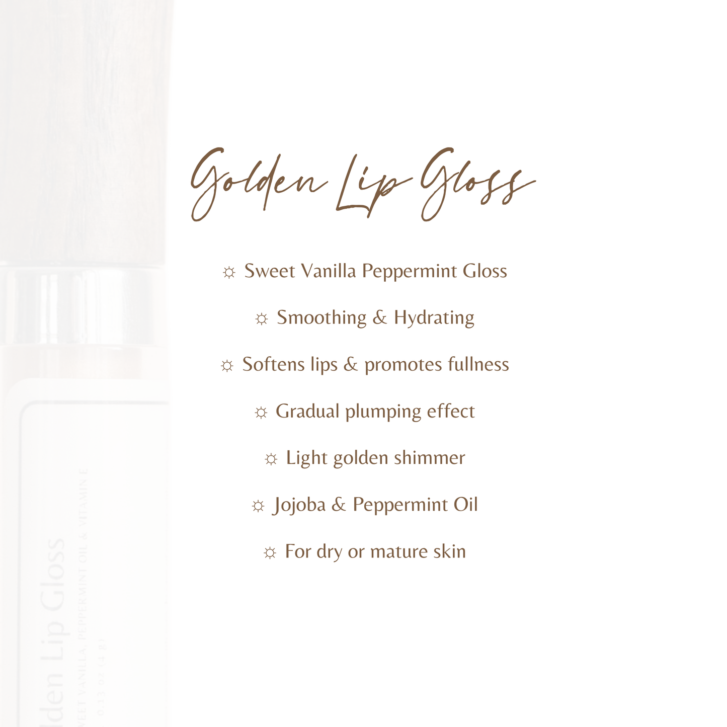 Golden Lip Gloss
